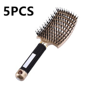 Brosse démêlante femme Poils nylon et massage du cuir chevelu