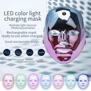 Masque facial LED rechargeable Anti-acné et anti-taches