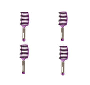 Brosse Démêlante Anti-Nœuds Massage Cuir Chevelu & Brillance